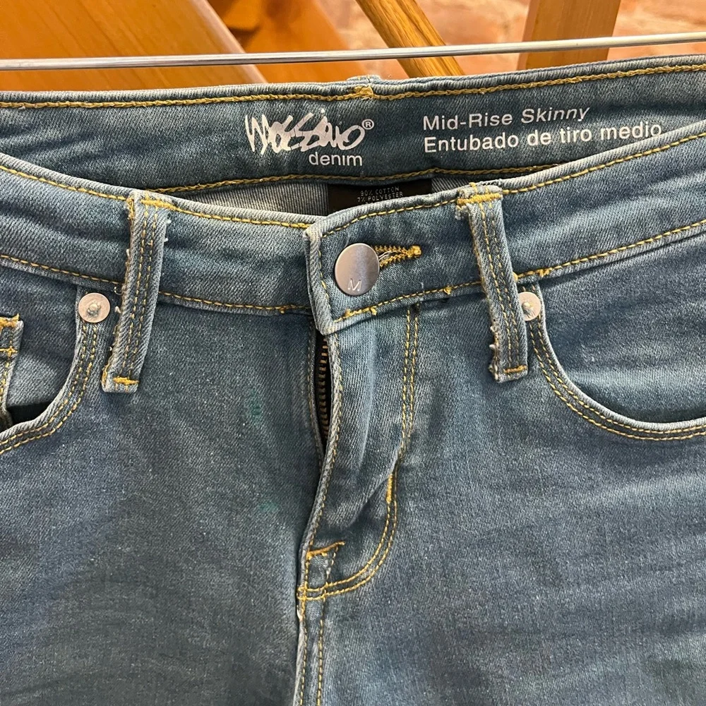 Mid Rise Skinny Jeans - Picture 2 of 6